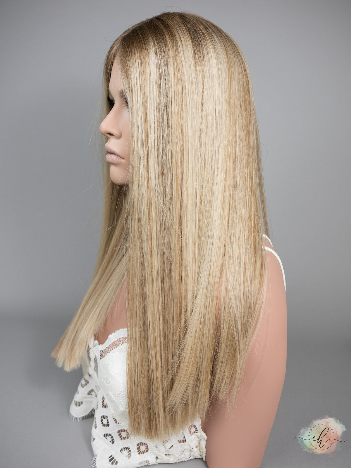 “CORA" Premium Topper: Silk Top, 8x8, 21"