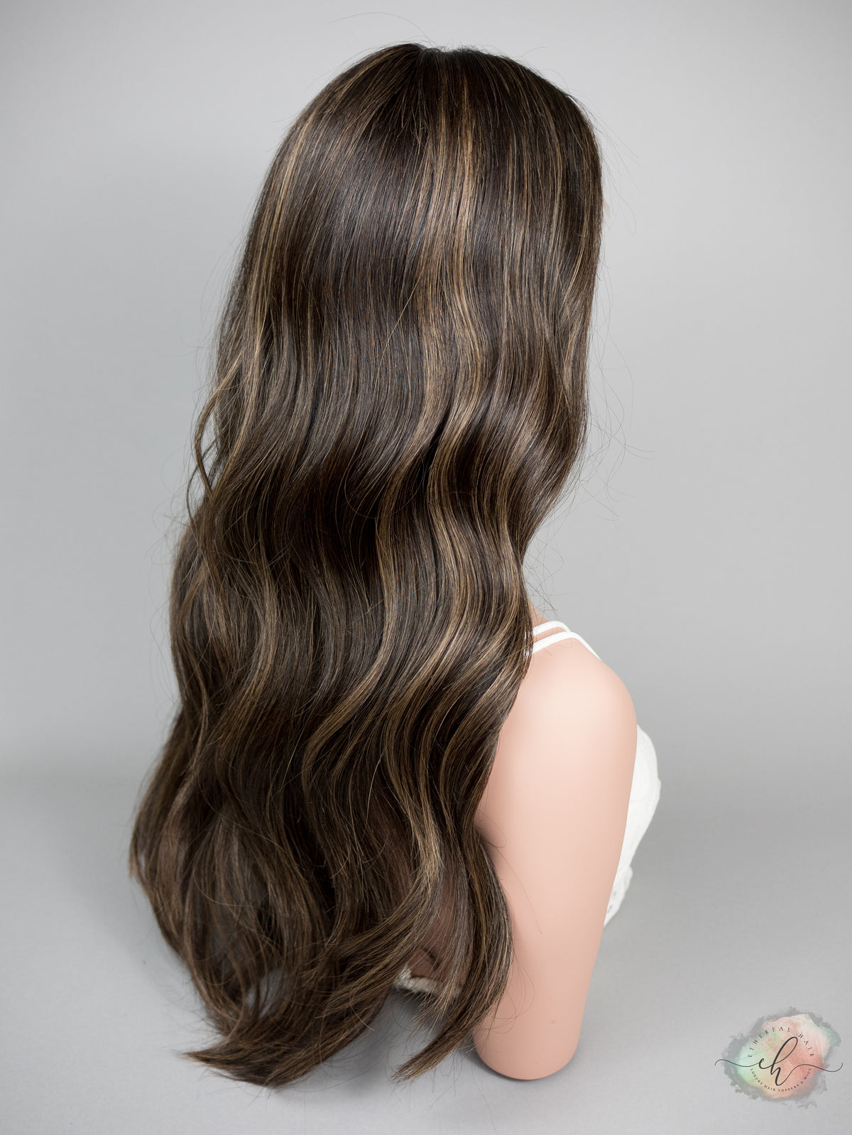 “KINGSLEY" Premium Wig: Lace Top, Sz. L, 26-27"