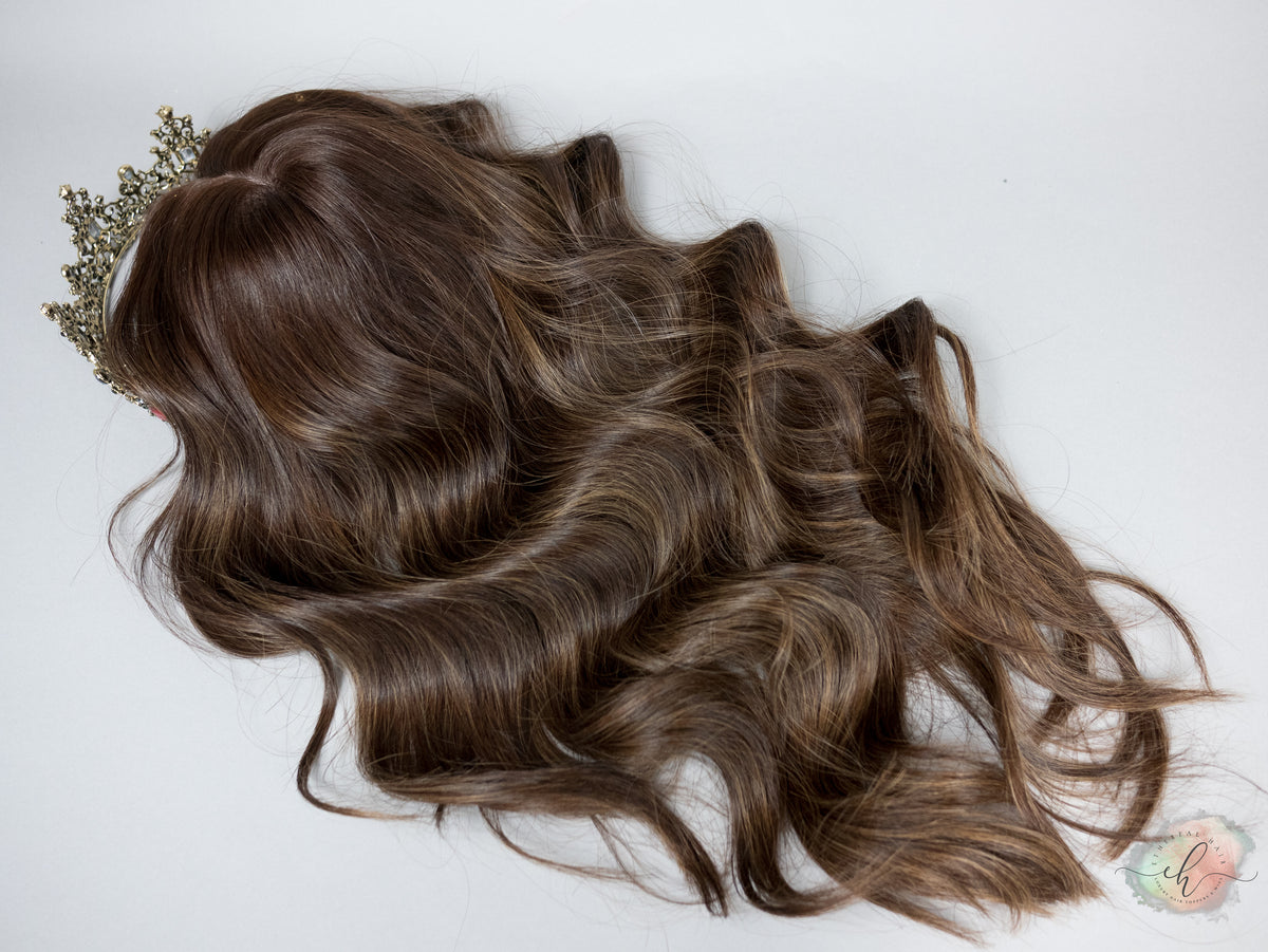 “LUNA BALAYAGE" Premium Topper: Silk Top, 9x9, 24"
