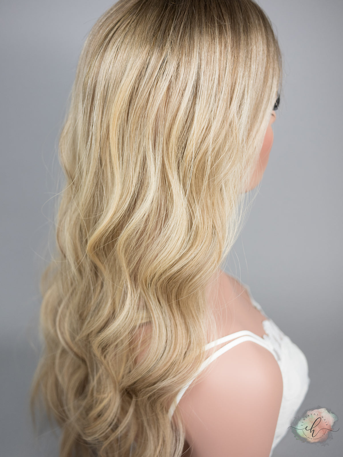 “VEE&quot; Premium Topper: Lace Top, 8x8, 26&quot;