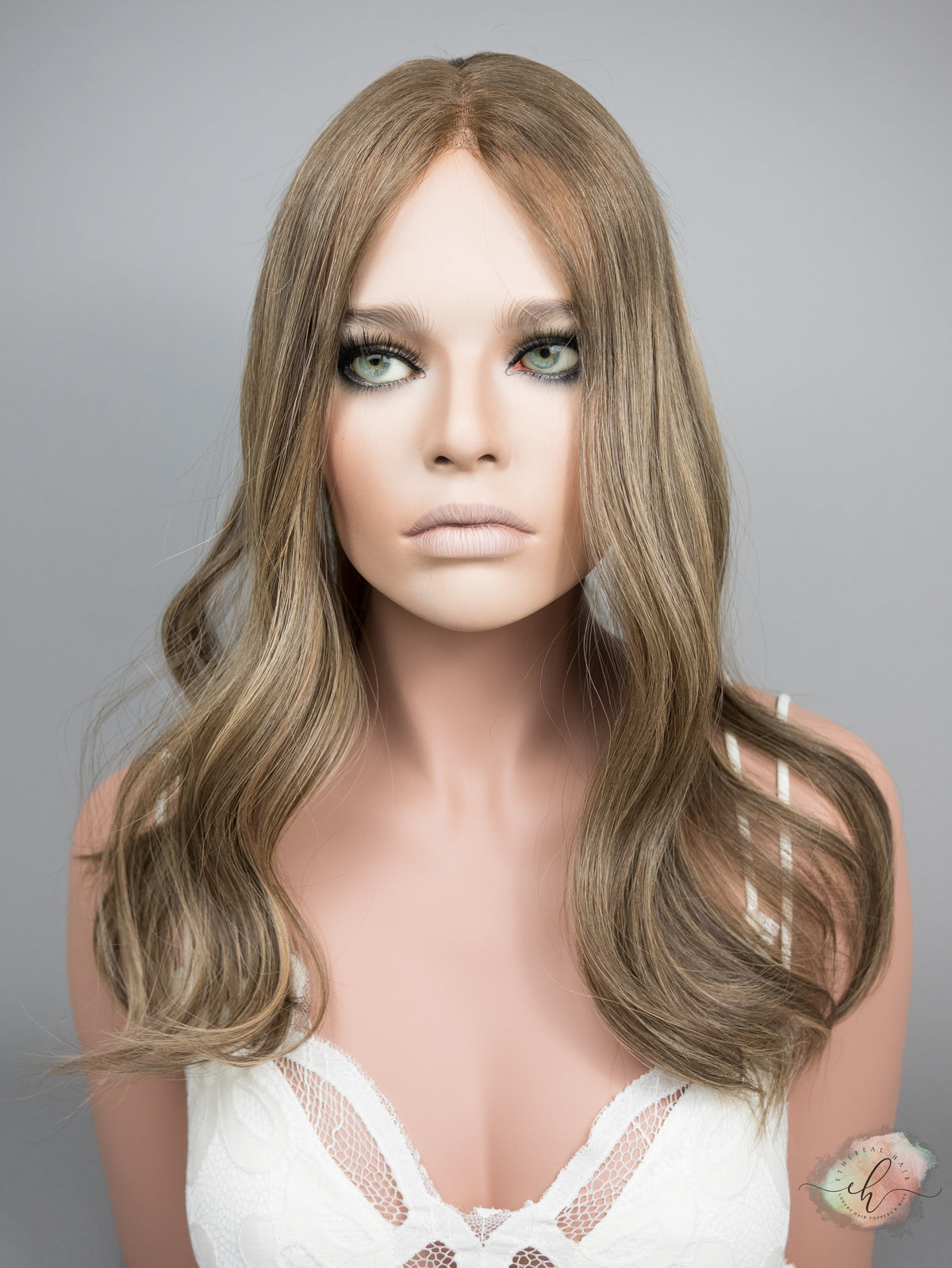 “HARLOW" Premium Topper: Lace Top, 8x8, 20"