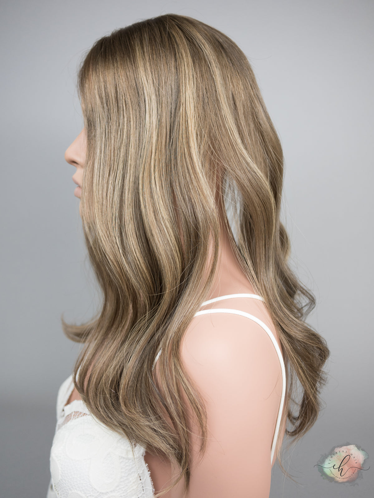 “HARLOW" Premium Topper: Lace Top, 8x8, 20"