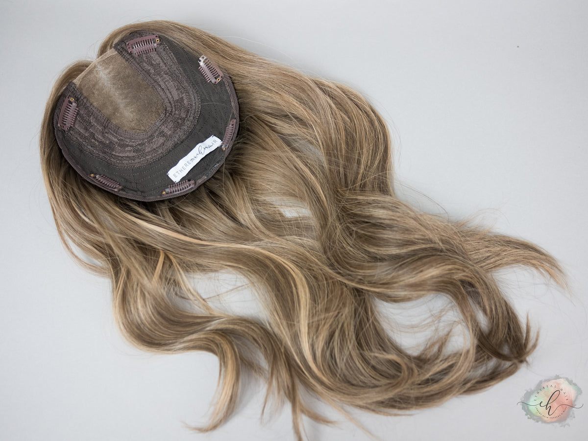 “HARLOW" Premium Topper: Lace Top, 8x8, 20"