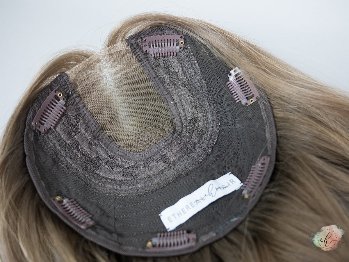 “HARLOW" Premium Topper: Lace Top, 8x8, 20"