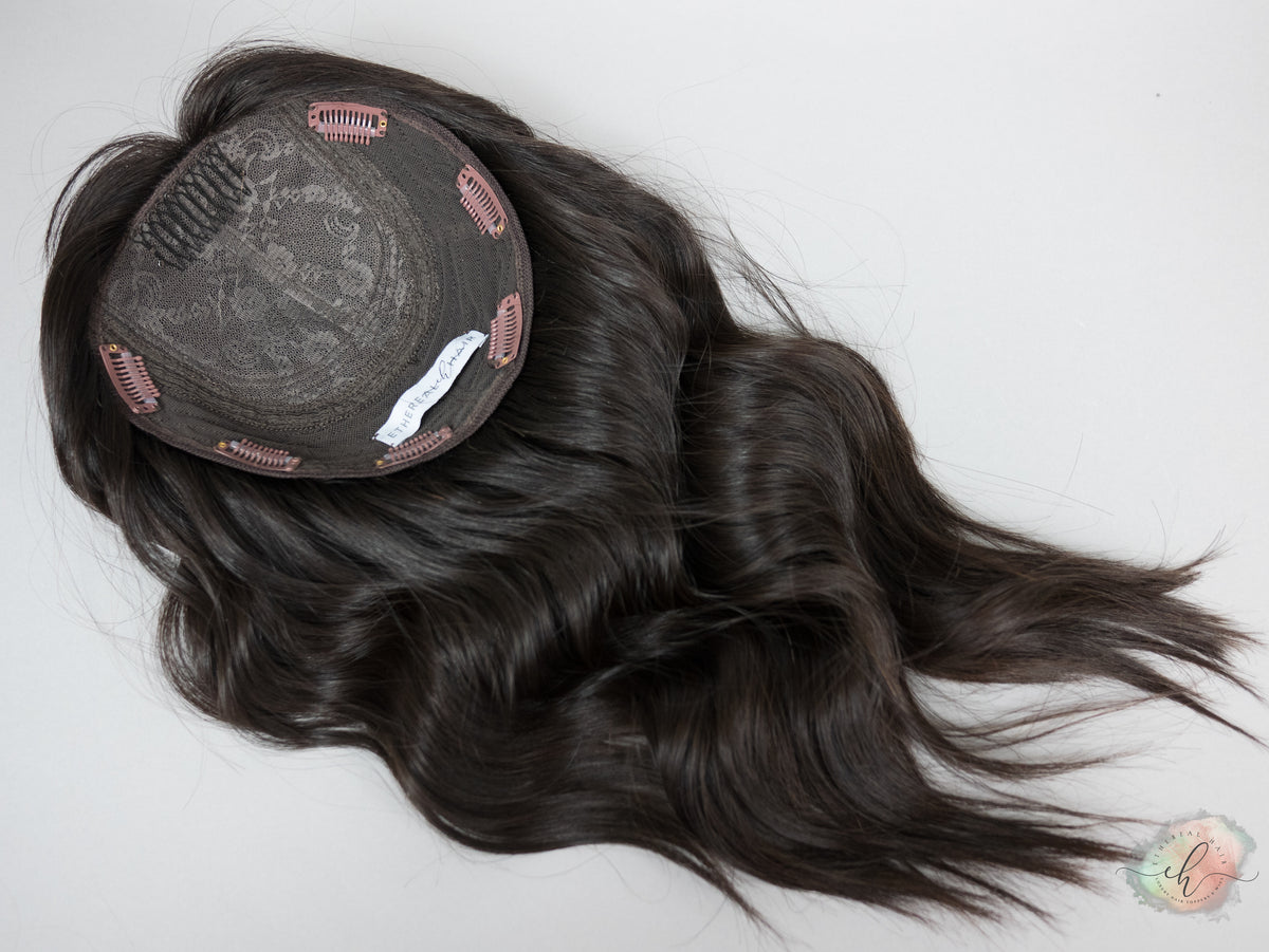 “RHIANNON&quot; Premium Topper: Silk Top, 8x8, 18&quot;