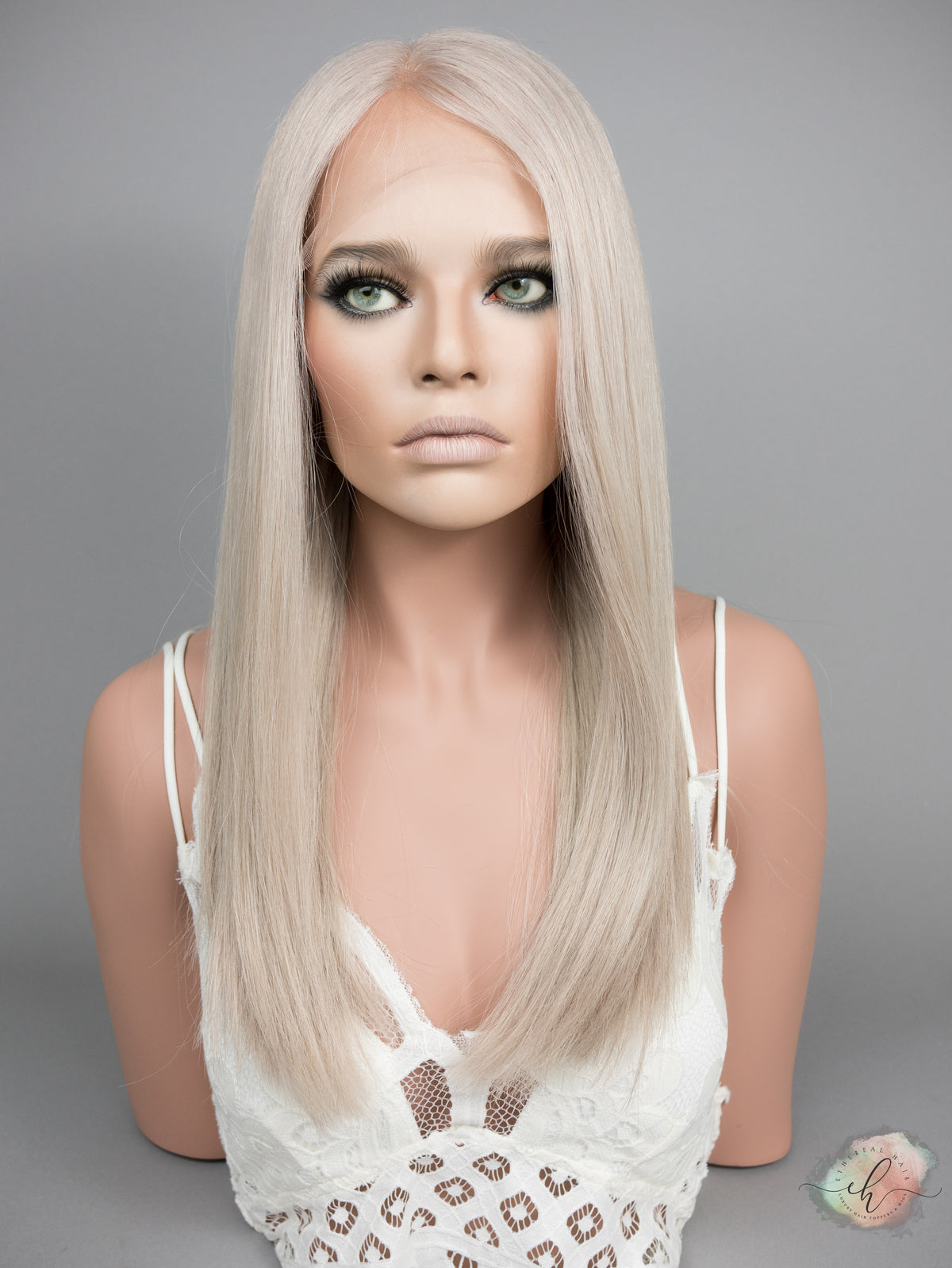 “SHILO&quot; Premium Wig: Lace Top, Sz. S, 21&quot;