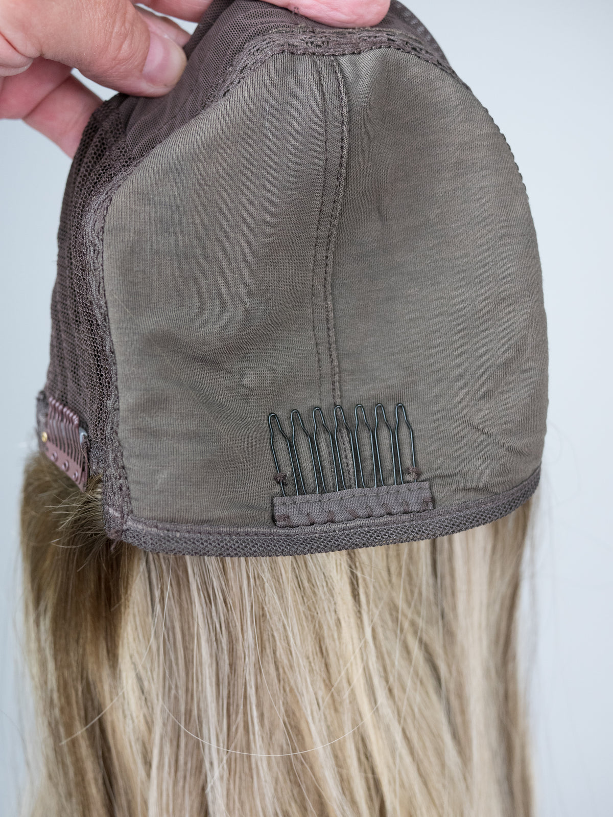 “MEL" Premium HAT FALL Wig: Sz. M, 20"