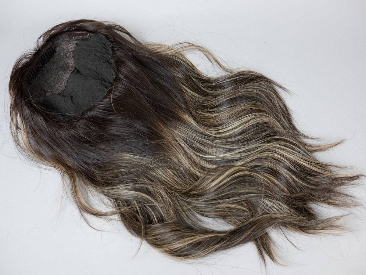 “LARK HIGHLIGHT" Premium Pony Wig: Sz. S/M, 23-24"