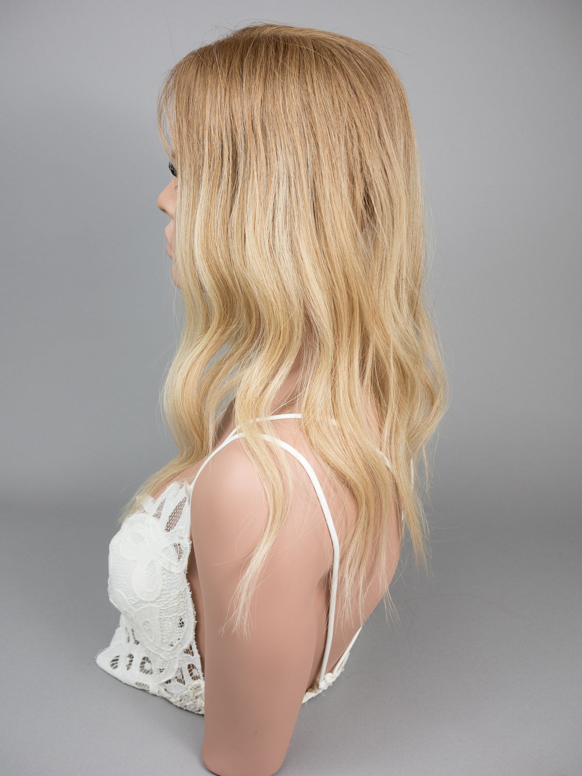 “MERI" Premium Topper: Fully Handtied MONO, 5x6, 18-19"