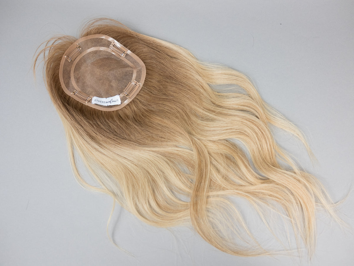 “MERI" Premium Topper: Fully Handtied MONO, 5x6, 18-19"