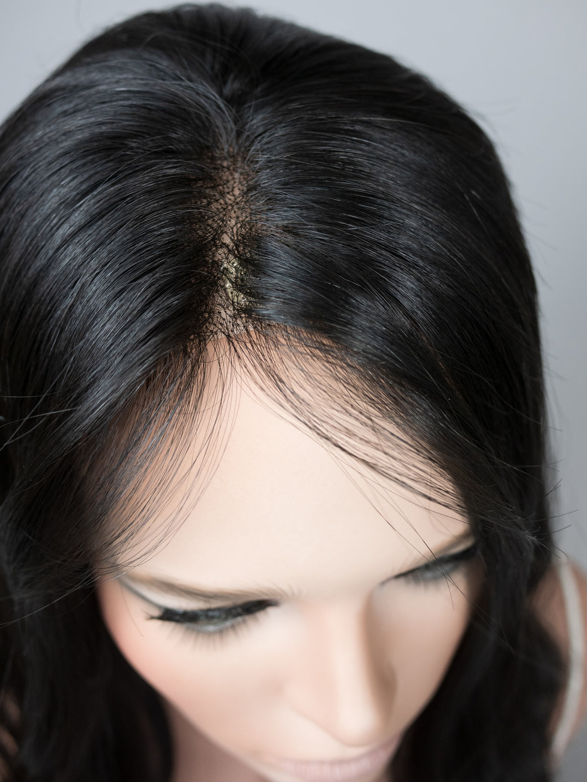 “RAVEN" Premium Topper: Fully Handtied MONO, 5x6, 19"