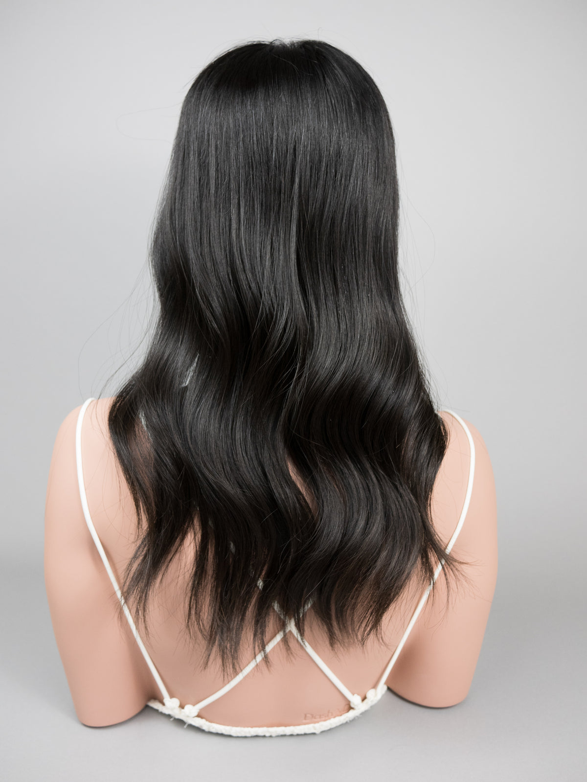 “RAVEN" Premium Topper: Fully Handtied MONO, 5x6, 19"