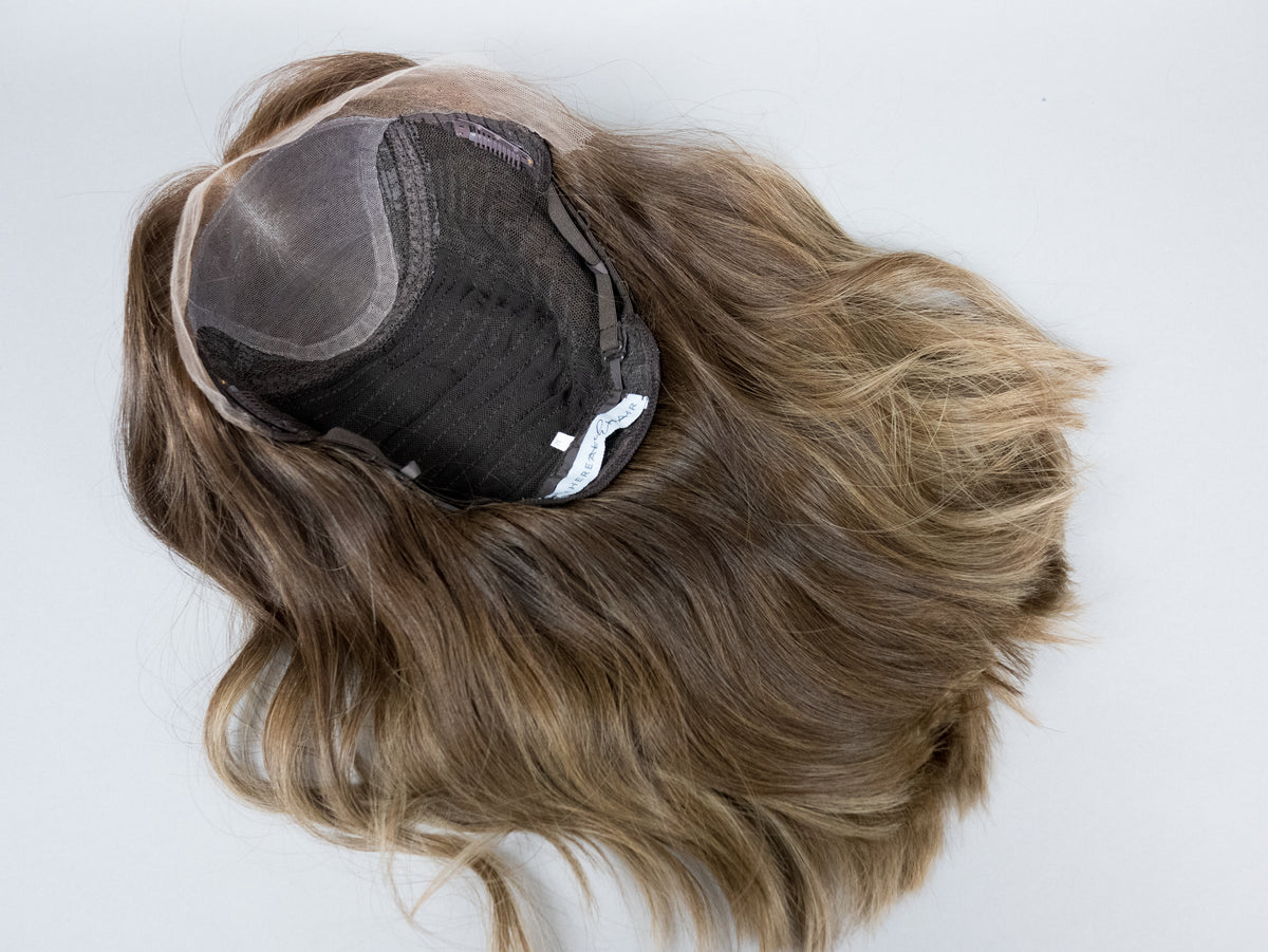 “ALICIA" Premium Wig: Lace Top, Sz. M, 16"