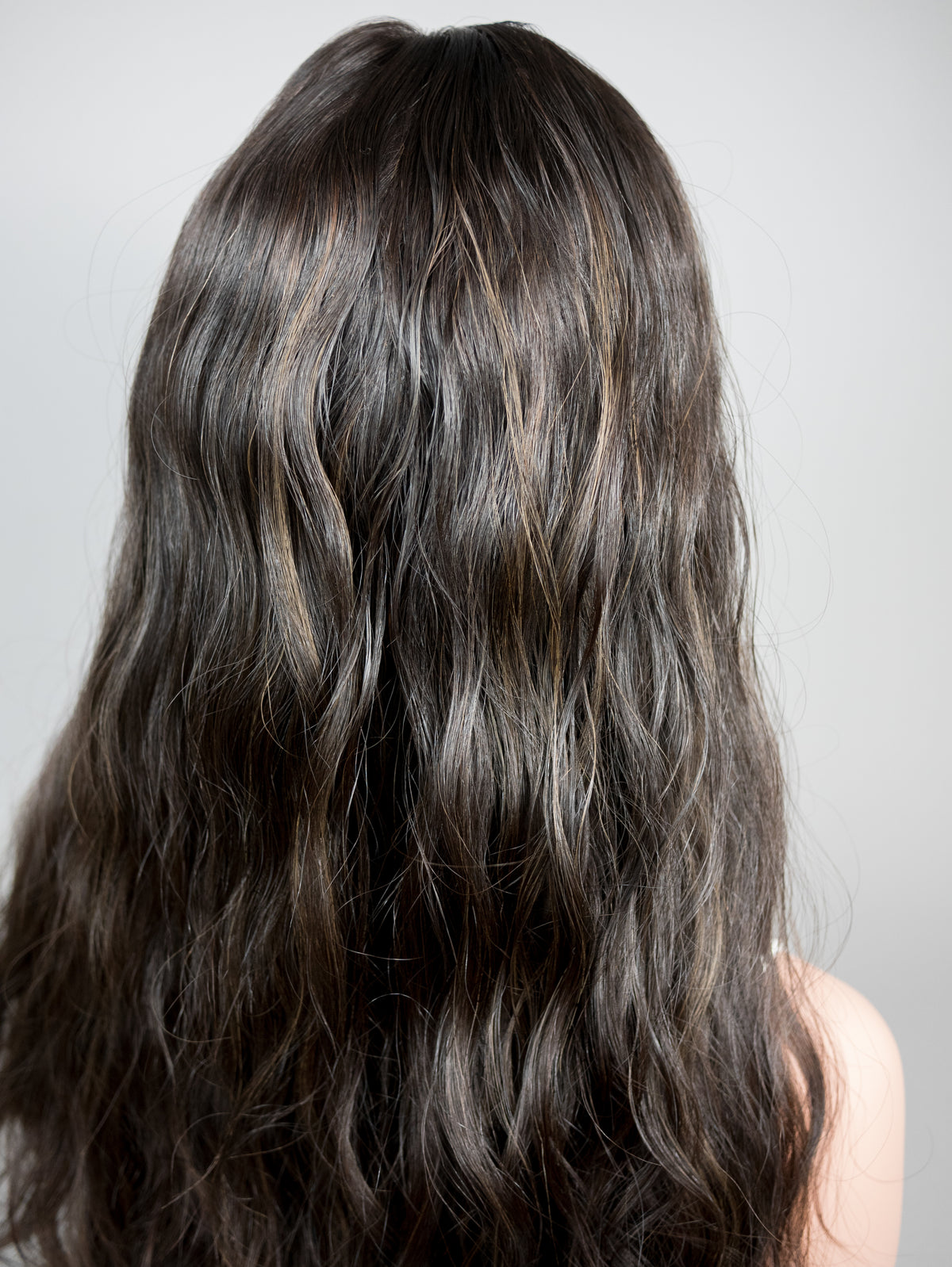 “RHIANNON BALAYAGE" Premium Topper: Silk Top, 9x9, 24", Wavy