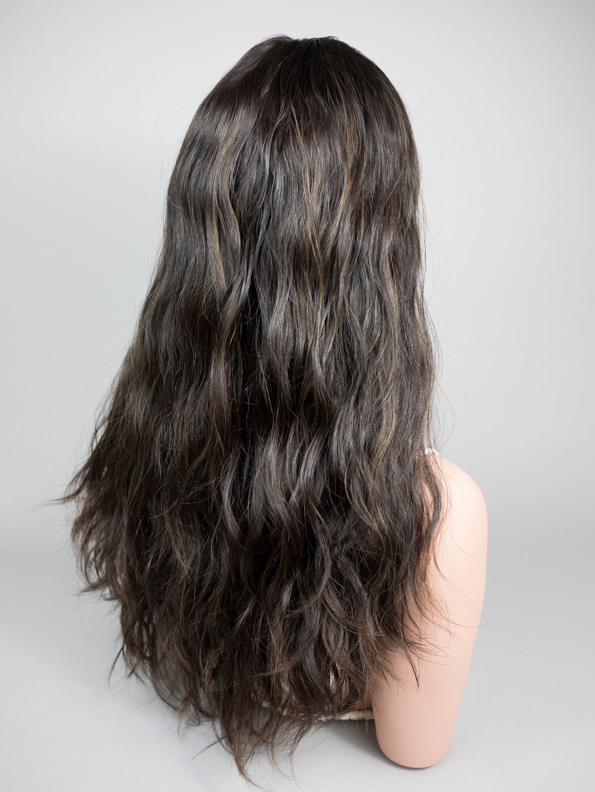 “RHIANNON BALAYAGE" Premium Topper: Silk Top, 9x9, 24", Wavy