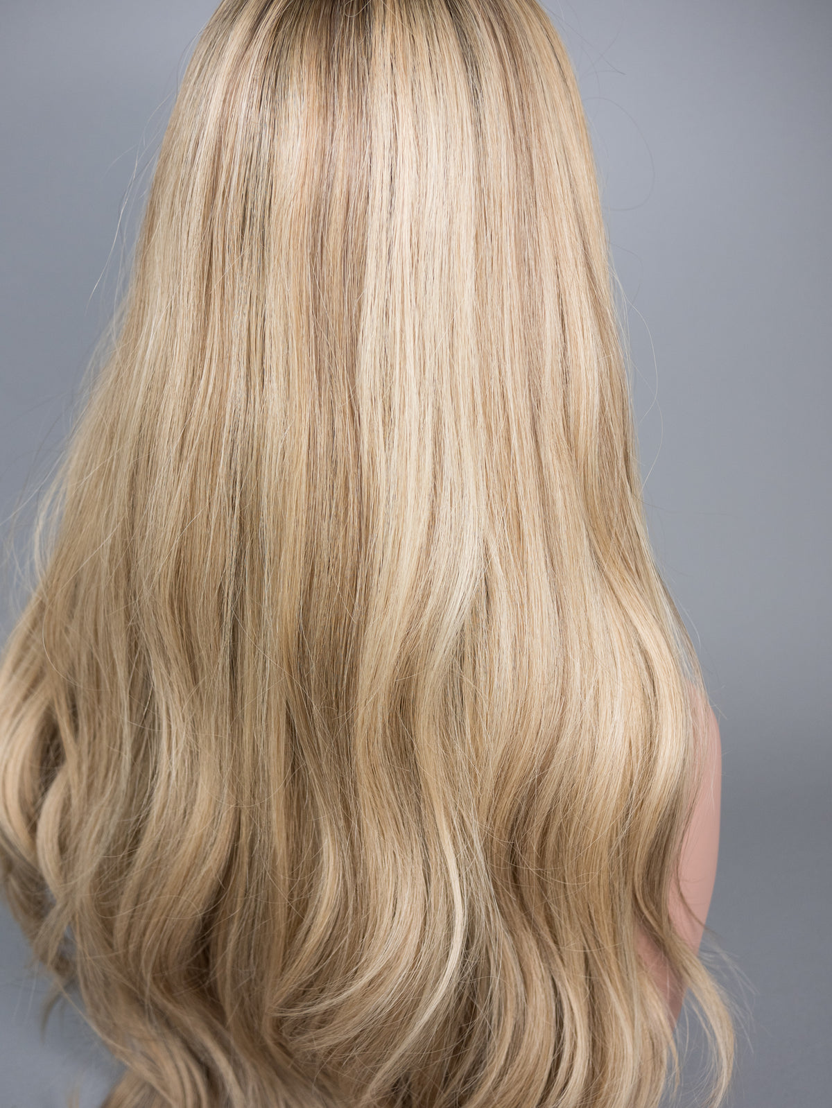 “KAYLA" Premium Wig: Silk Top Lace Front, Sz. M, 28-29"