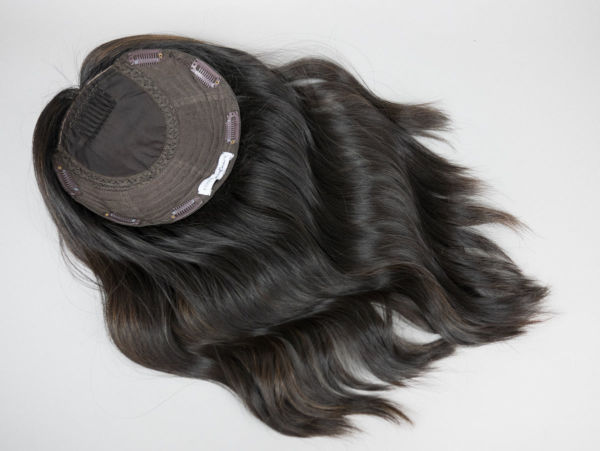 “EXPRESSO" Exquisite Topper: Silk Top, 8x8, 18"