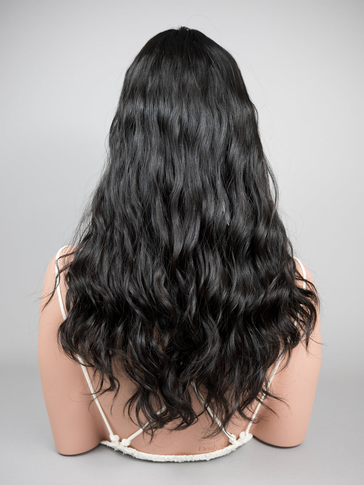 “RAVEN" Premium Topper: Silk Top, 9x9, 21-22", Curly