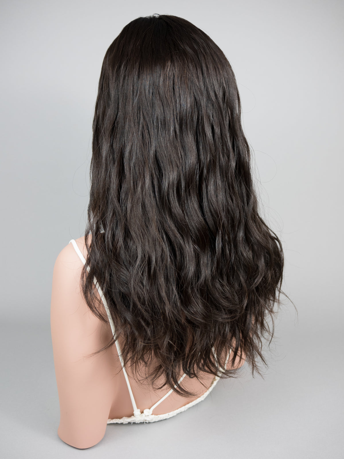 “LARK" Premium Topper: Silk Top, 8x8, 21", Wavy