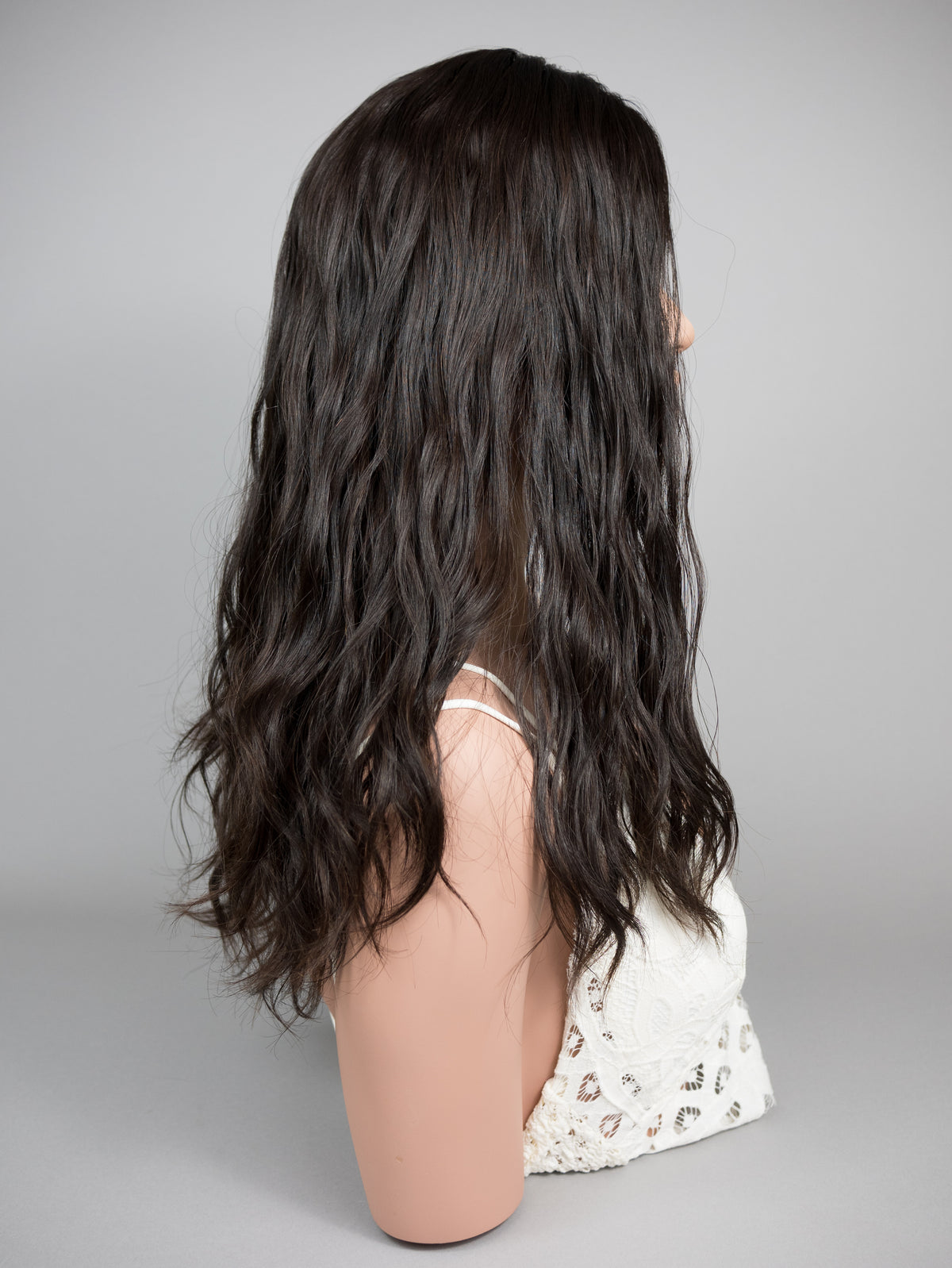 “LARK" Premium Topper: Silk Top, 8x8, 21", Wavy