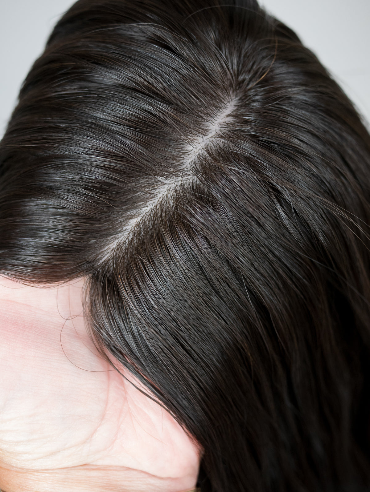 “LARK" Premium Topper: Silk Top, 8x8, 21", Wavy