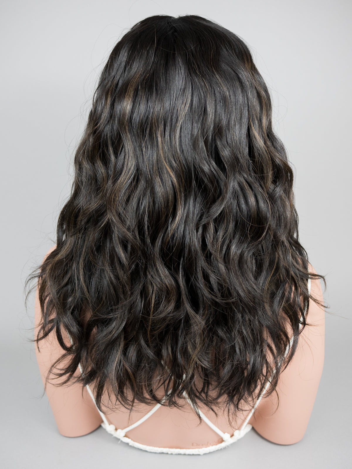 “RAVEN BALAYAGE" Premium Pony Wig: Sz. M, 20-21", Curly