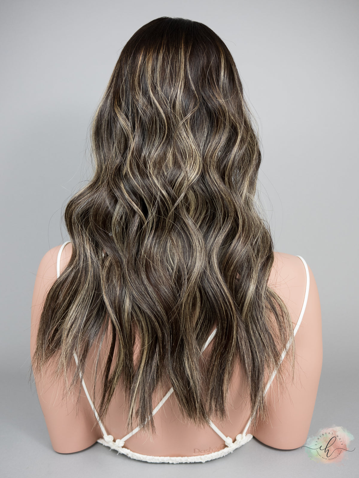 “LUNA BALAYAGE" Premium Topper: Silk Top, 6x7, 21-22"