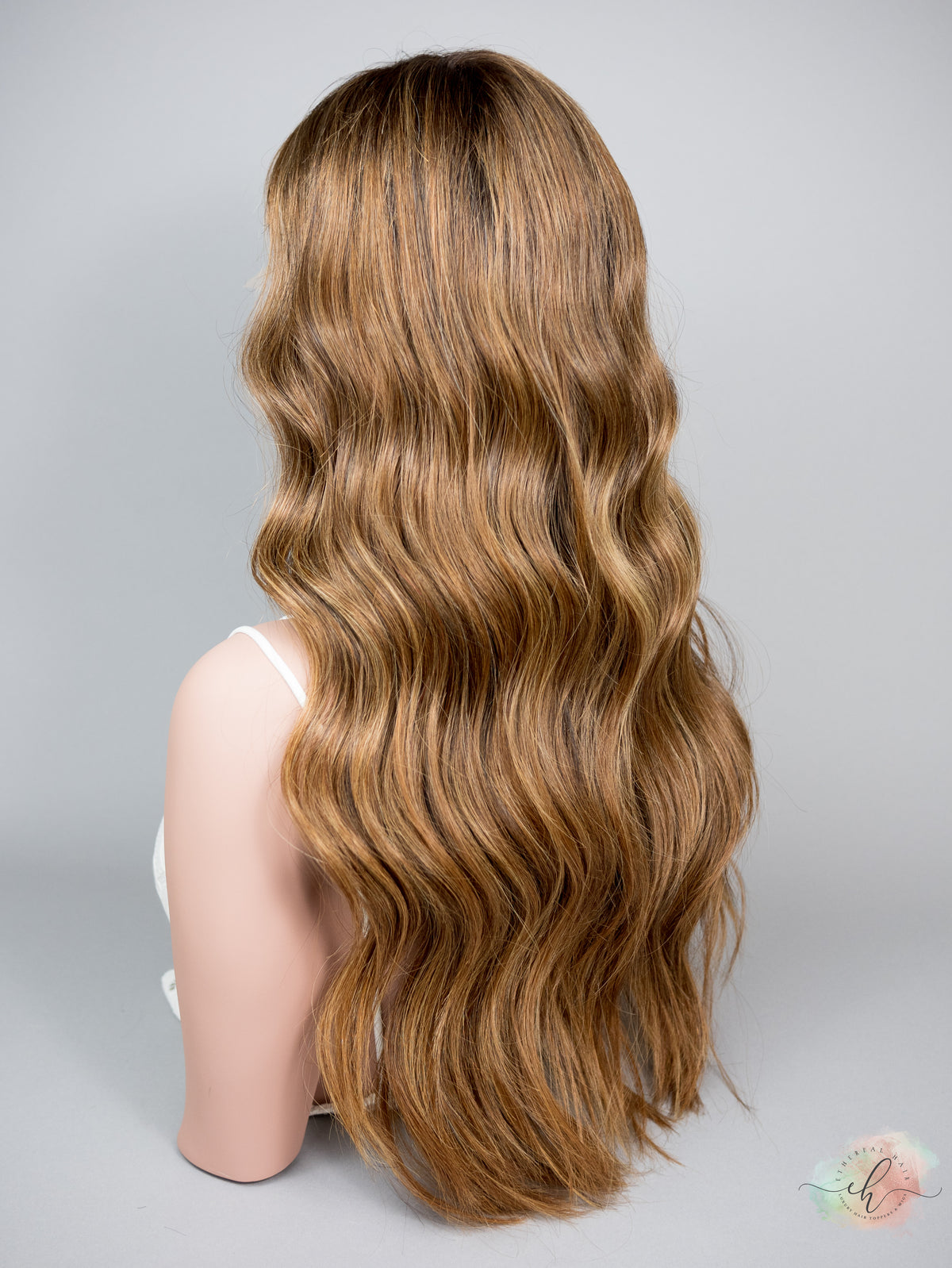 “HAZEL" Premium Wig: Lace Top, Sz. L, 28"