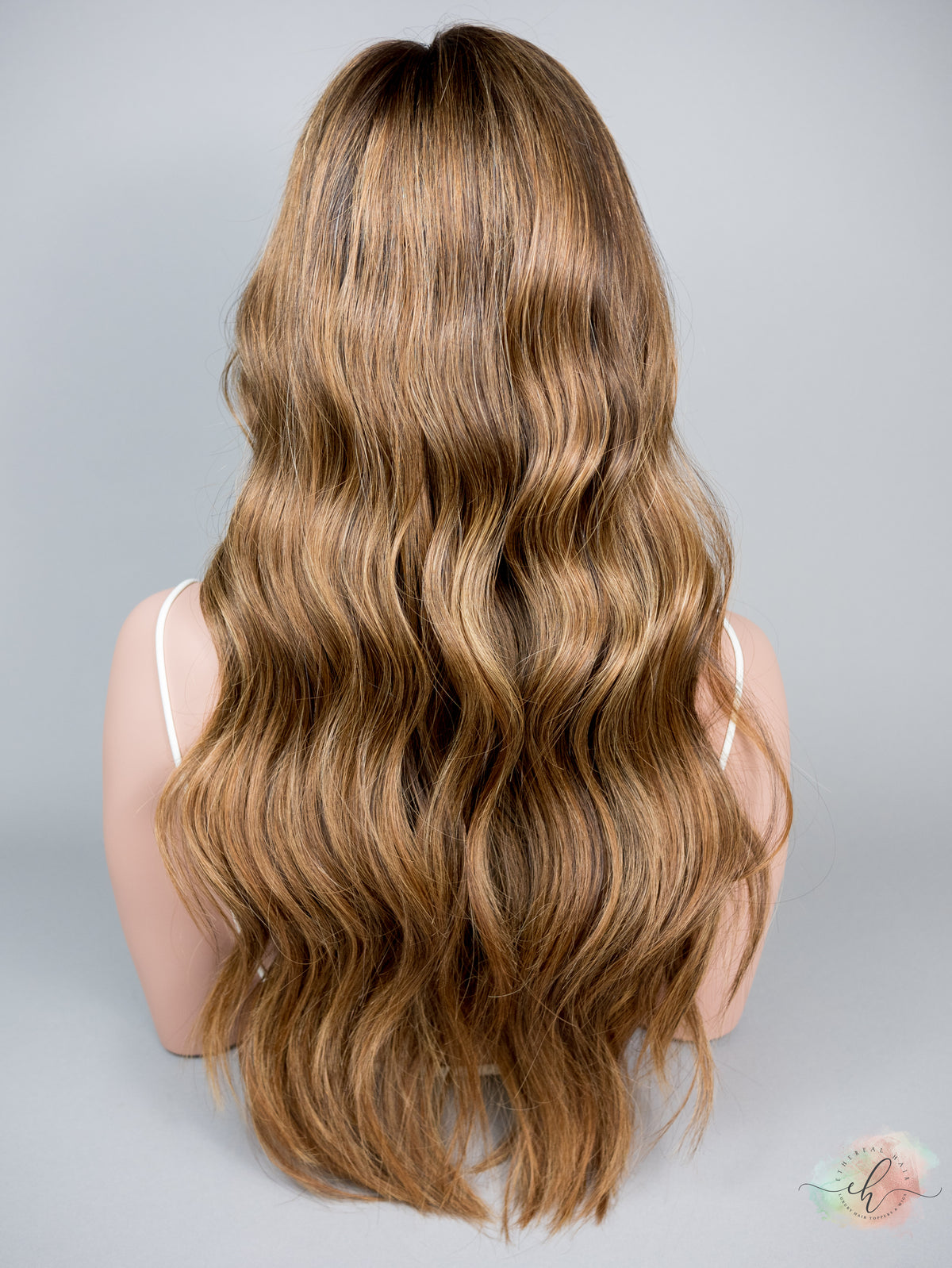 “HAZEL" Premium Wig: Lace Top, Sz. L, 28"