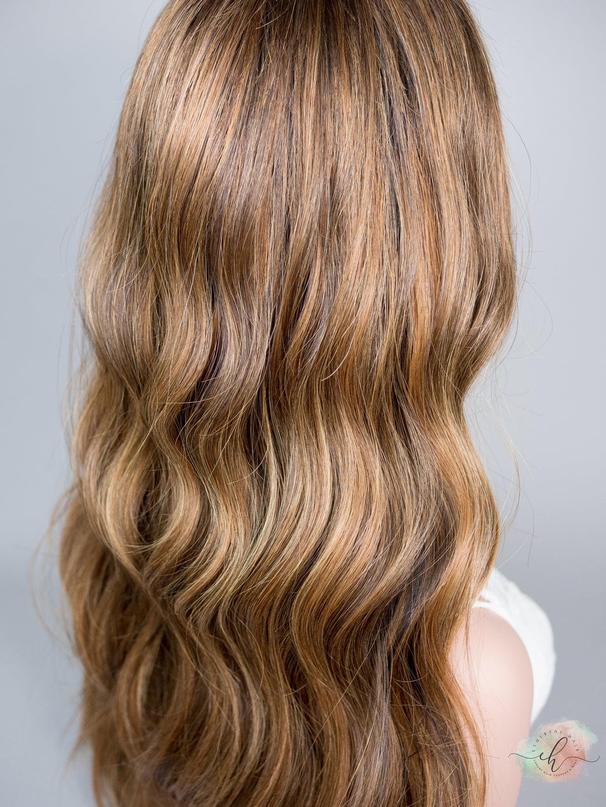 “HAZEL" Premium Wig: Lace Top, Sz. L, 28"