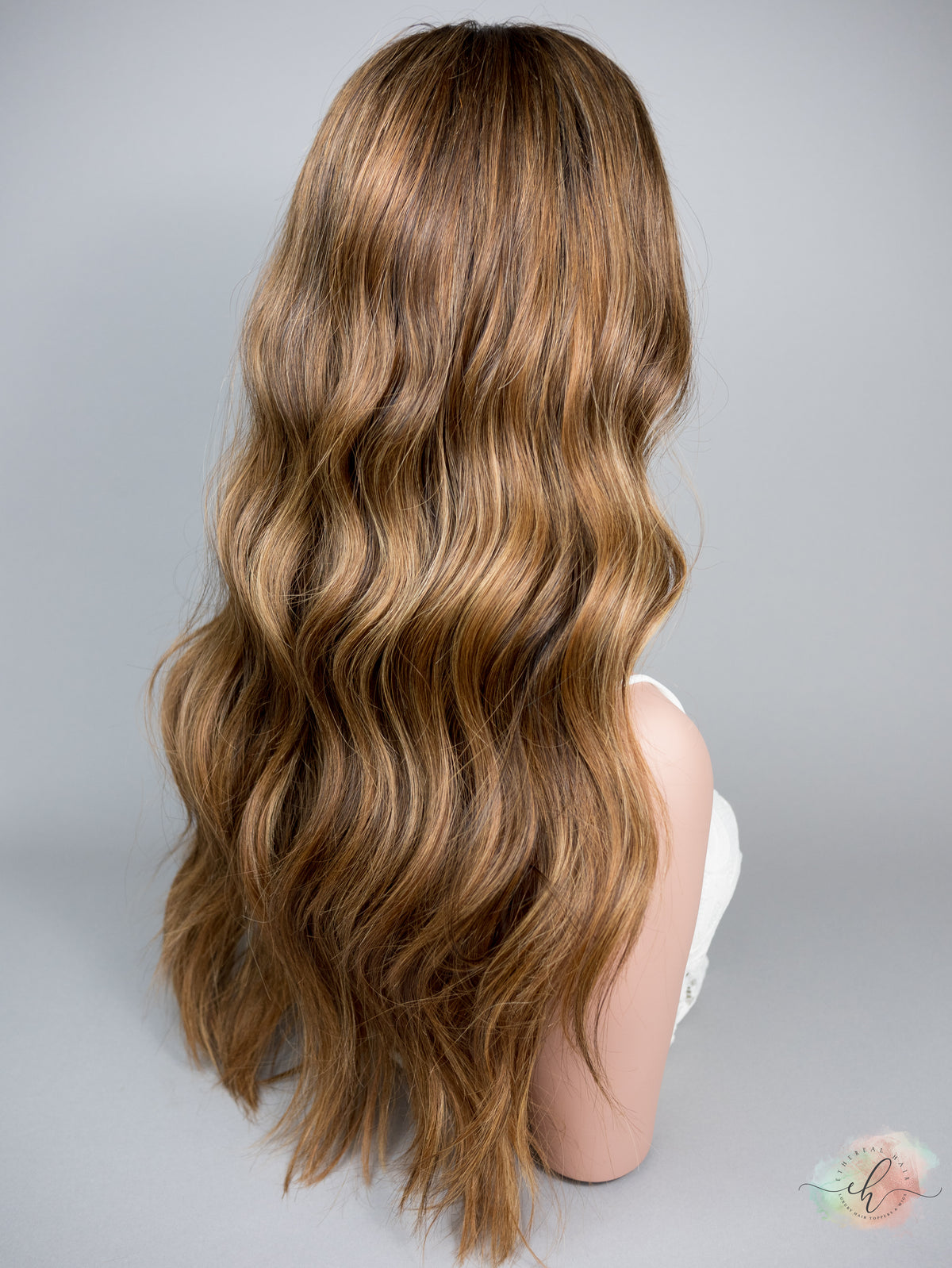 “HAZEL" Premium Wig: Lace Top, Sz. L, 28"