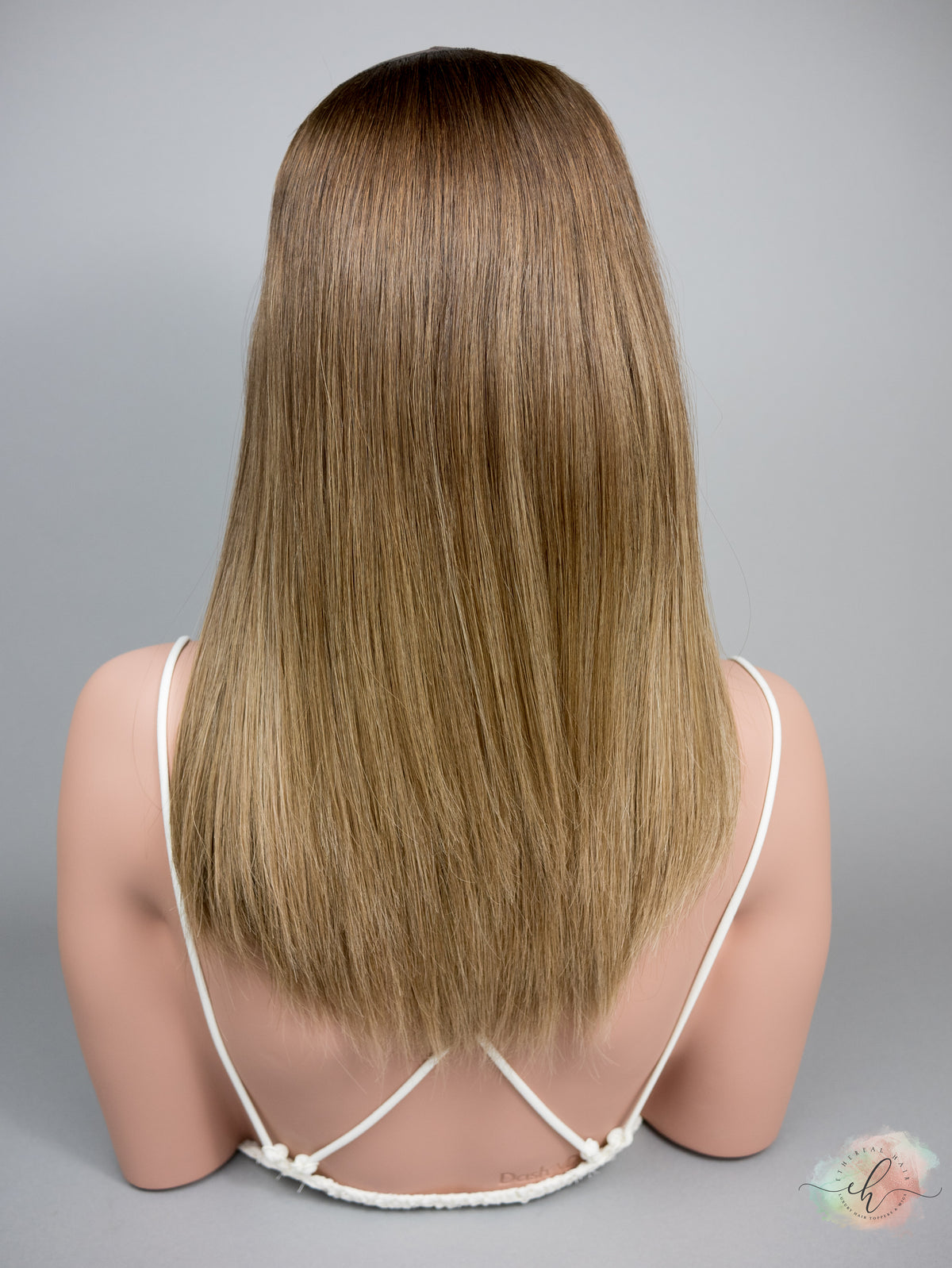 FINAL SALE “ALICIA" Premium HAT FALL Wig: Sz. M, 19-20"