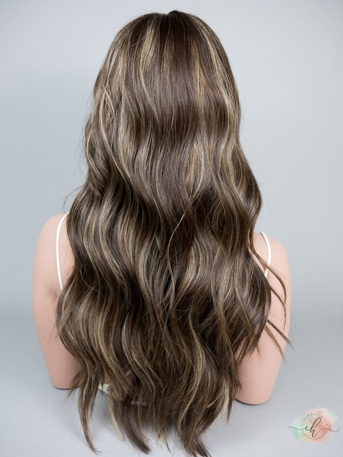 “DEIDRA" Premium Wig: Lace Top, Sz. M, 26"