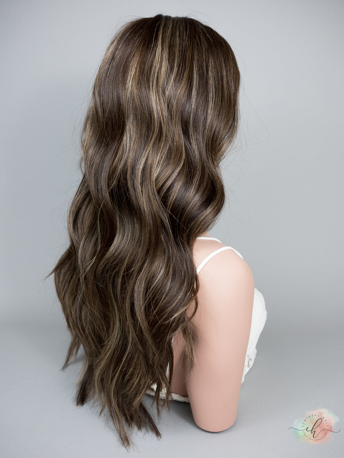 “DEIDRA" Premium Wig: Lace Top, Sz. M, 26"