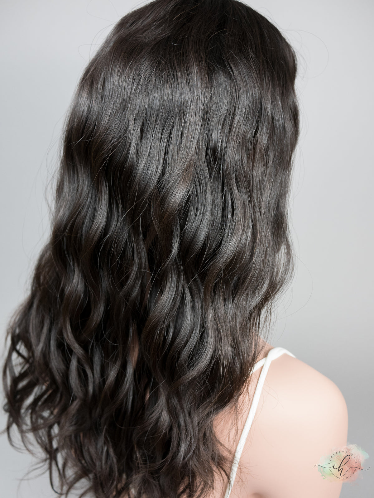 “RHIANNON&quot; Premium Topper: Lace Top, 8x8, 20-21&quot;, Wavy