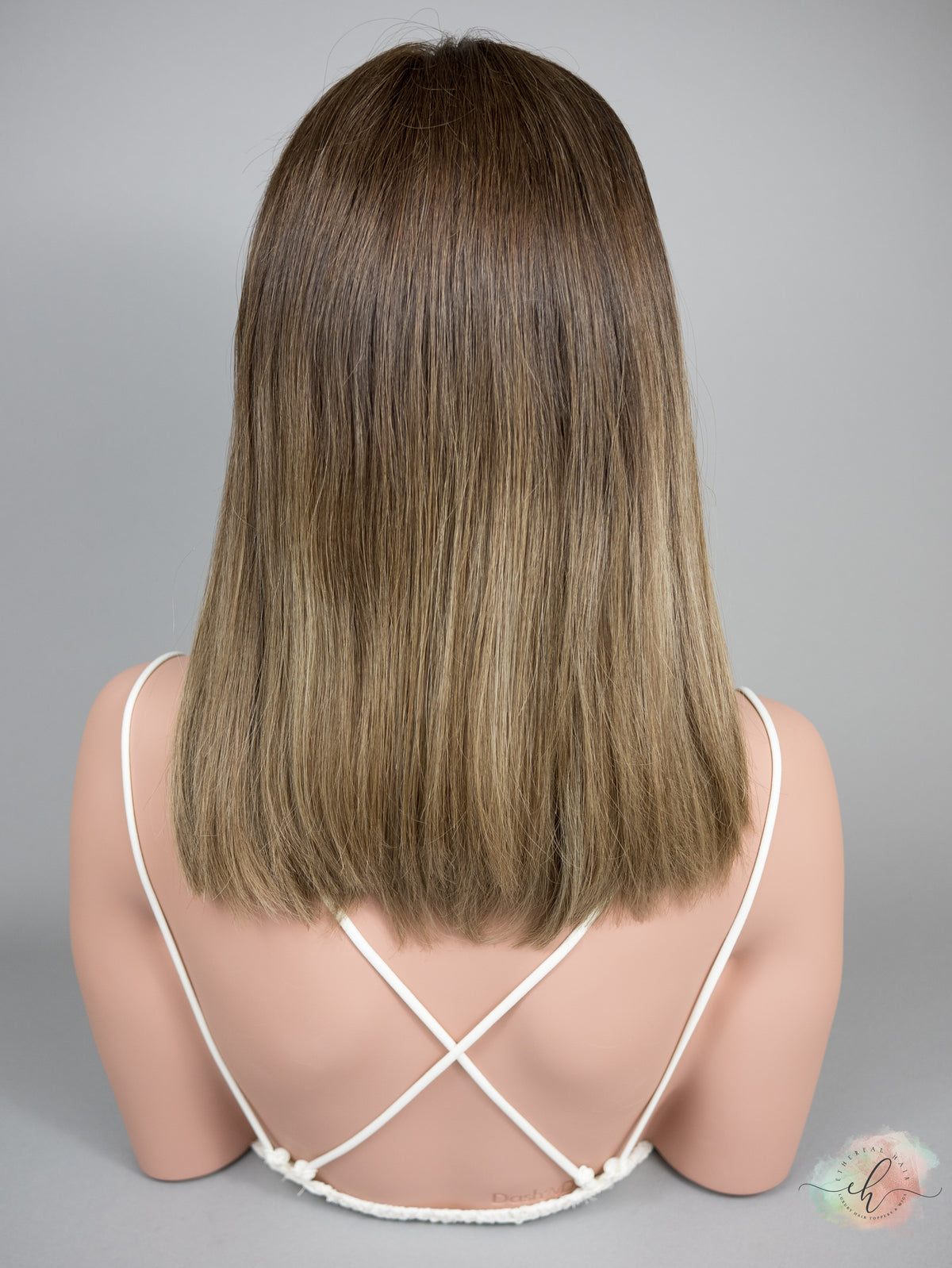 FINAL SALE “ALICIA" Premium Wig: Lace Top, Sz. S, 15" LOB