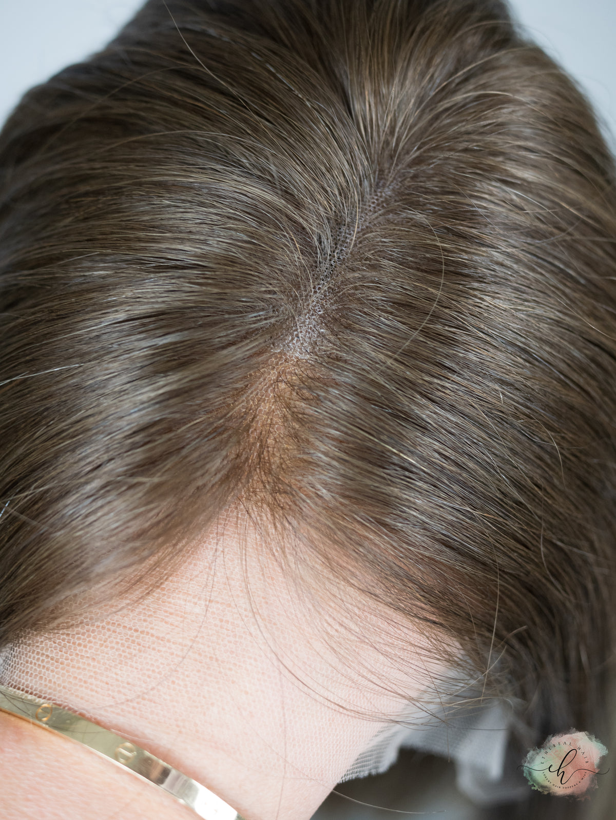 FINAL SALE “ALICIA" Premium Wig: Lace Top, Sz. S, 15" LOB