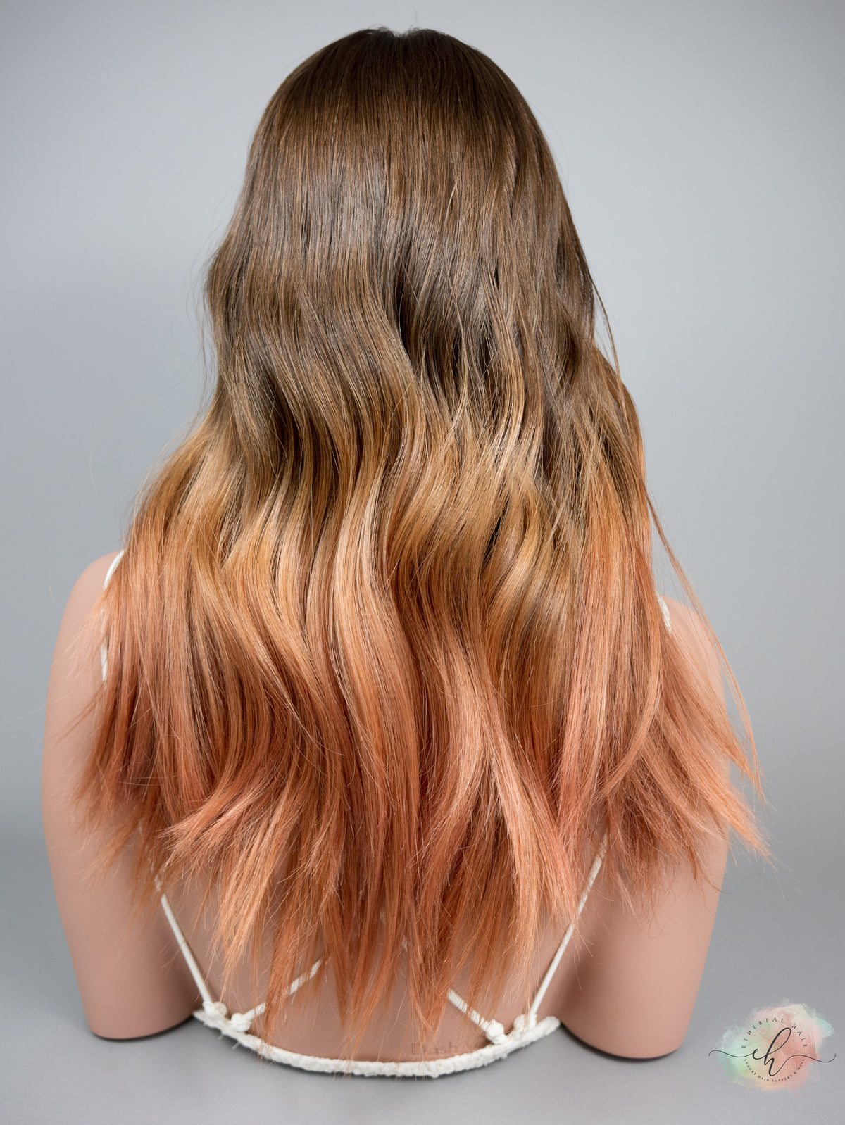 “AMBER ROSE" Exquisite Topper: Silk Top, 9x9, 21-22", Euro