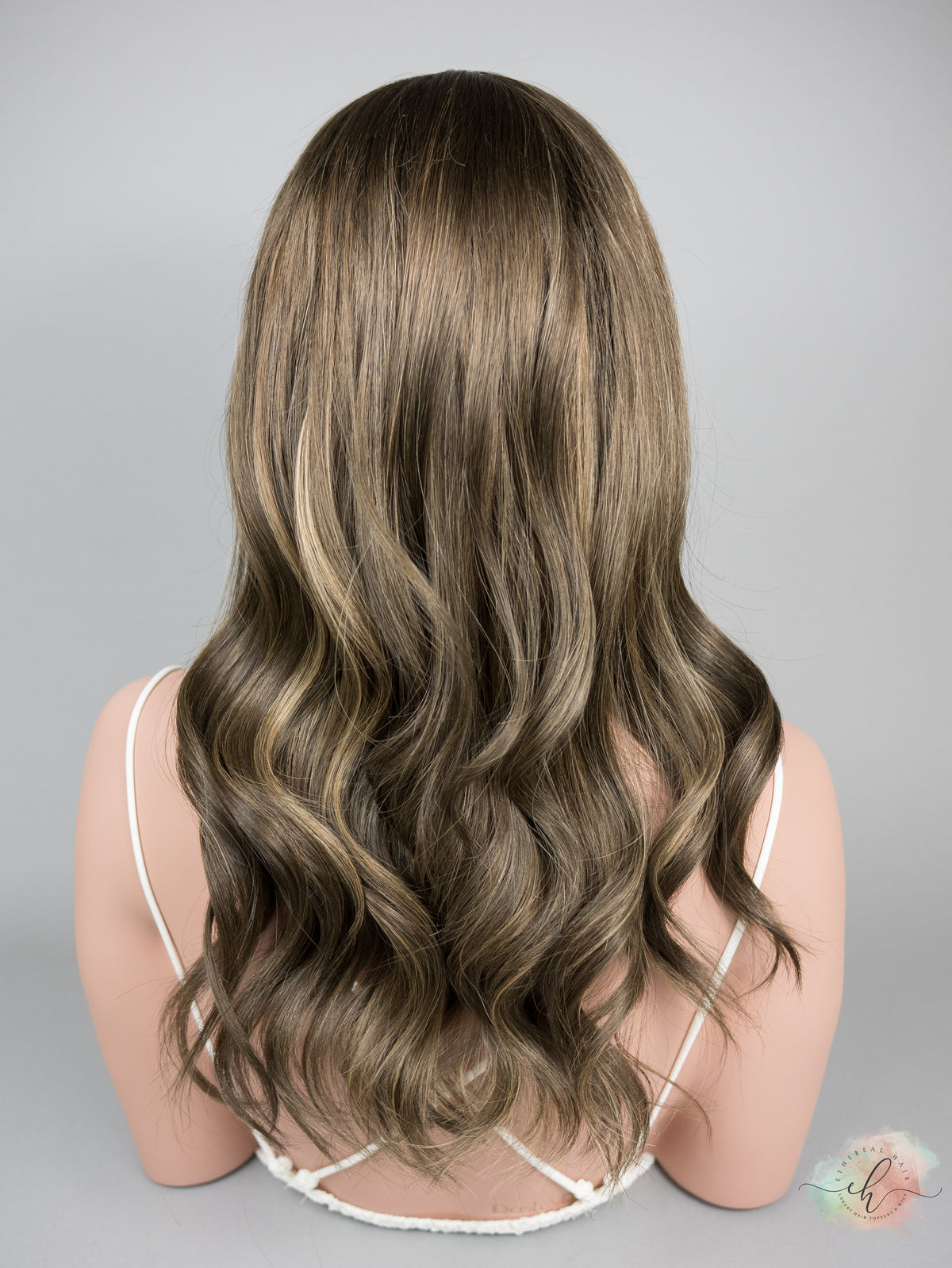 “HADLEY" Premium Wig: Lace Top Pony Wig, Sz. S/M, 22"