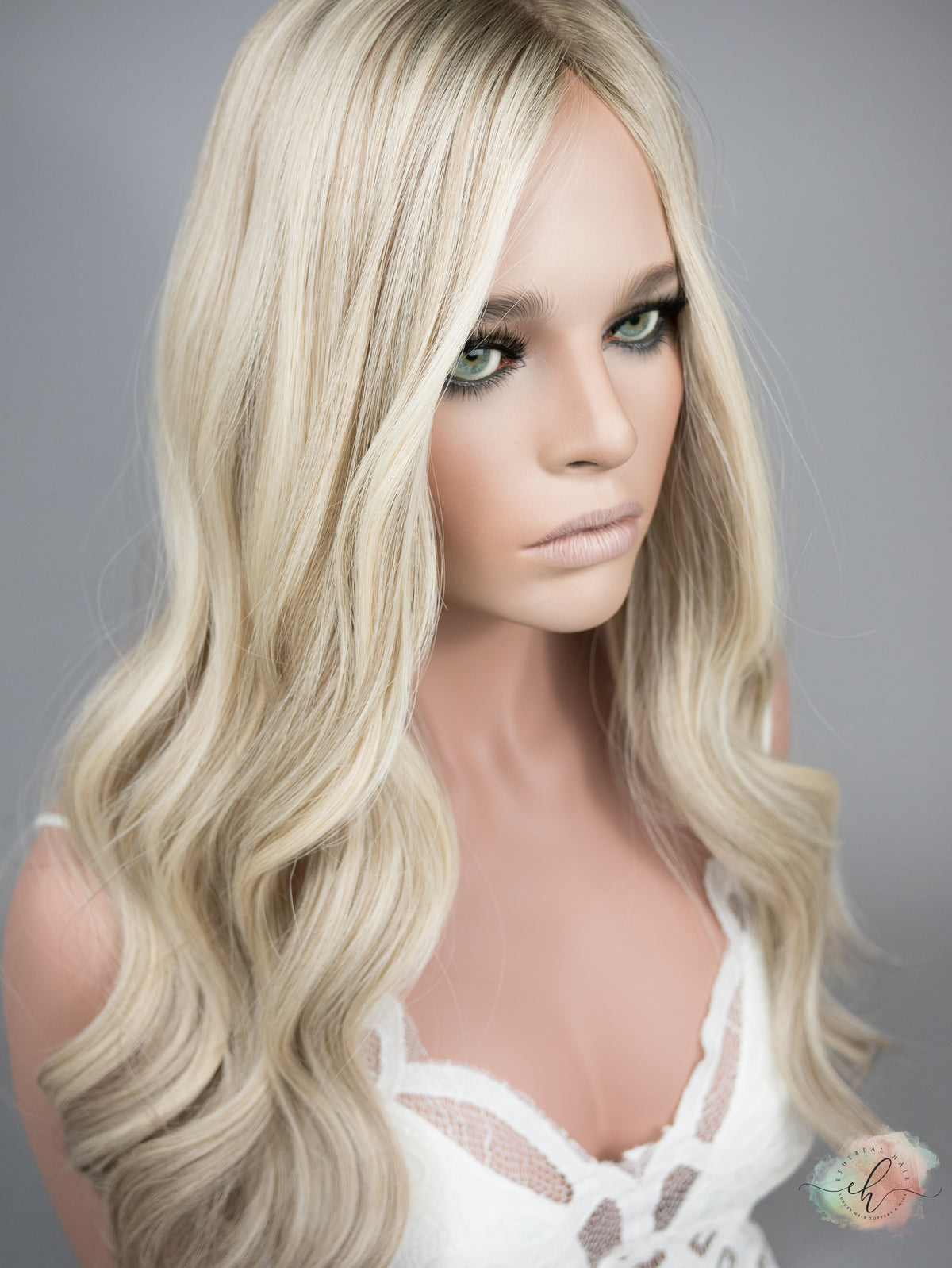 “BIANCA" Premium Topper: Silk Top, 9x9, 24-25"