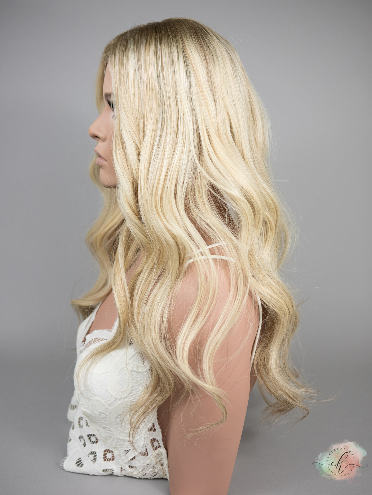 “DAISY" Premium Topper: Silk Top, 9x9, 25"