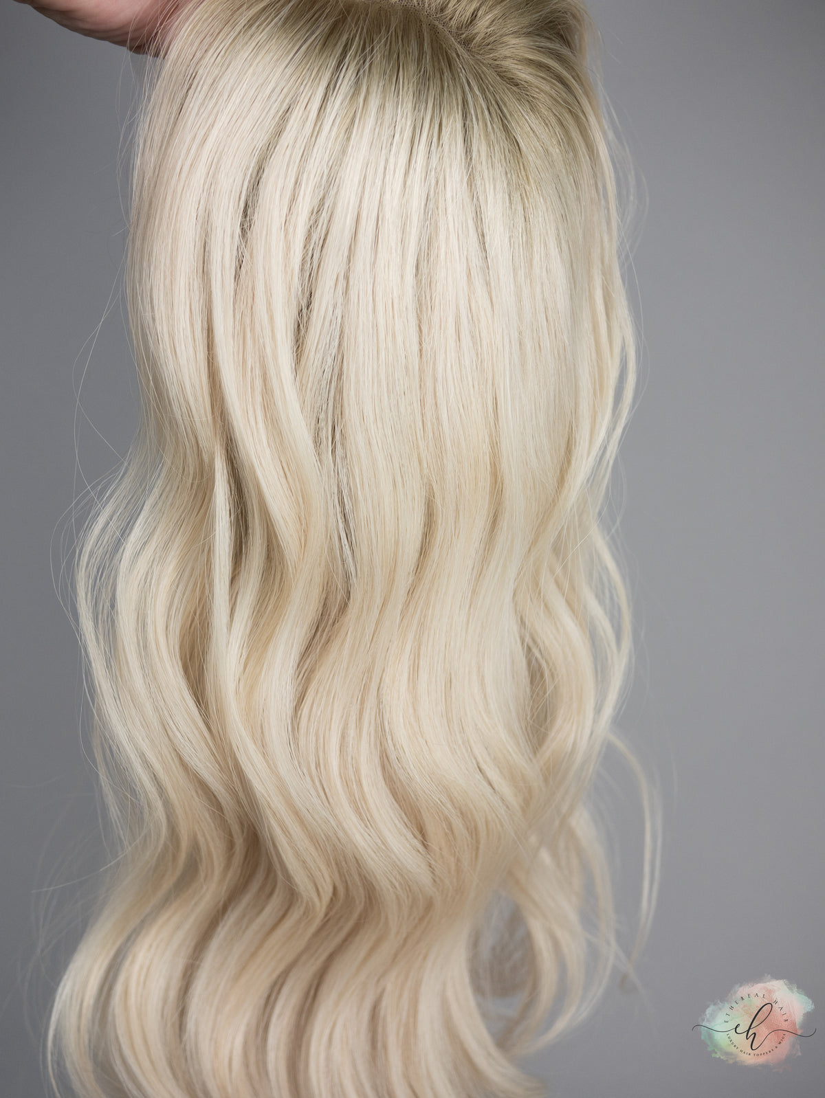 “OAKLEE" Premium Wig: Lace Top, Sz. S, 25"