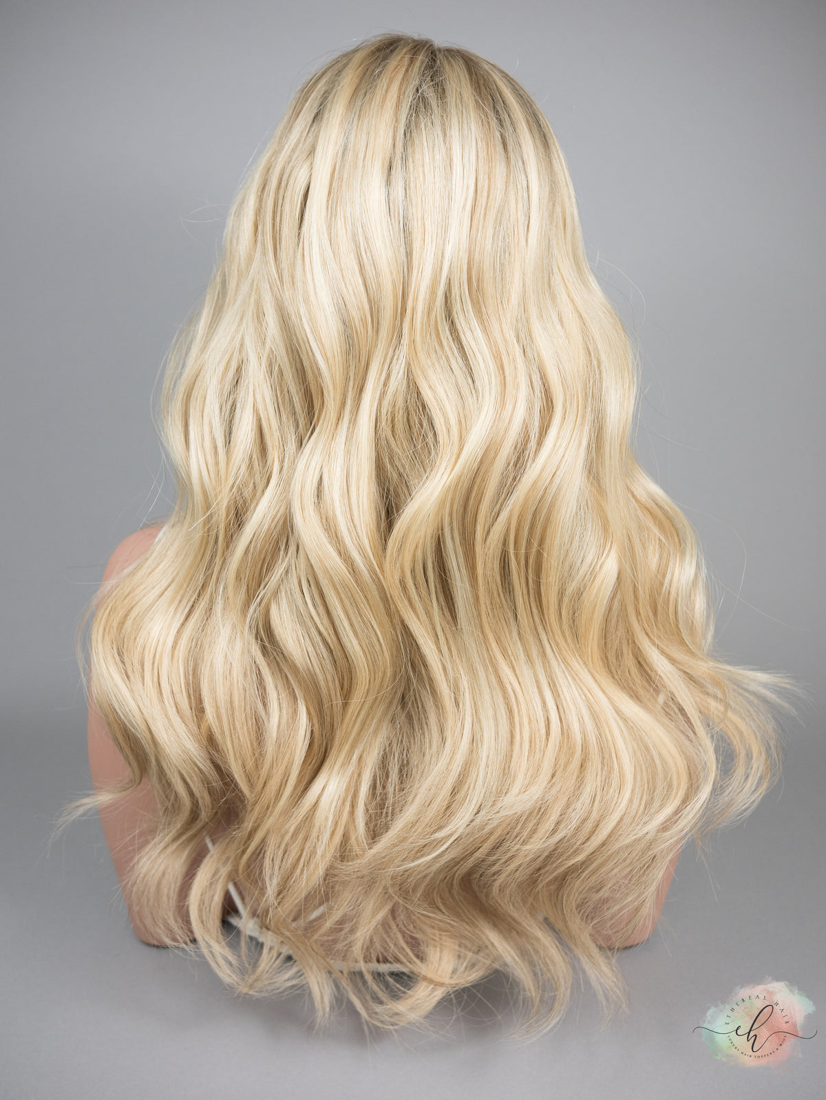 “EVA" Premium Wig: Lace Top, Sz. M, 24"