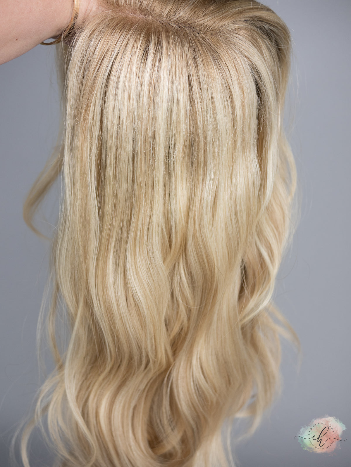 “EVA" Premium Wig: Lace Top, Sz. M, 24"