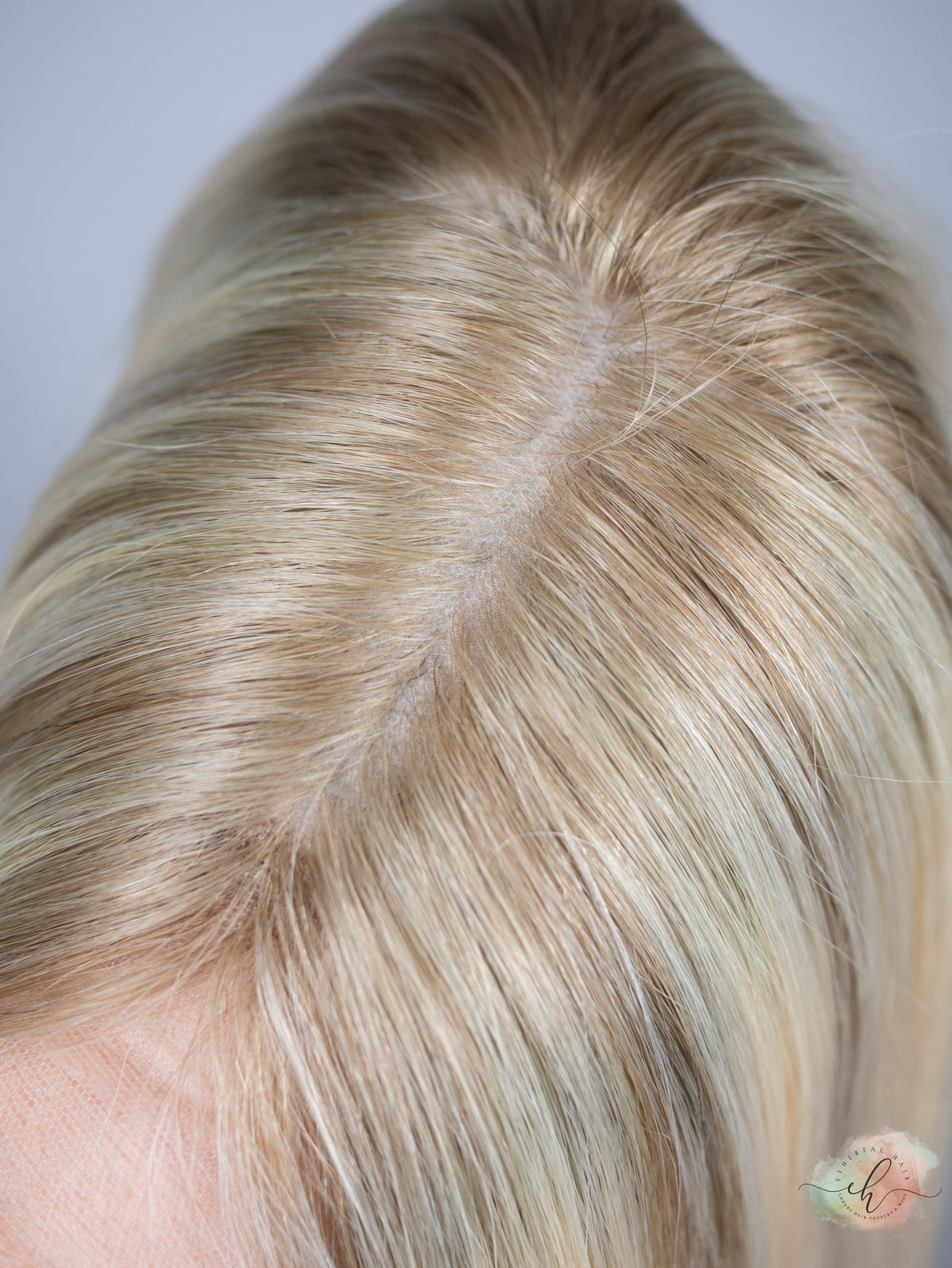 “VICTORIA&quot; Premium Wig: Silk Top Lace Front, Sz. M, 22&quot;