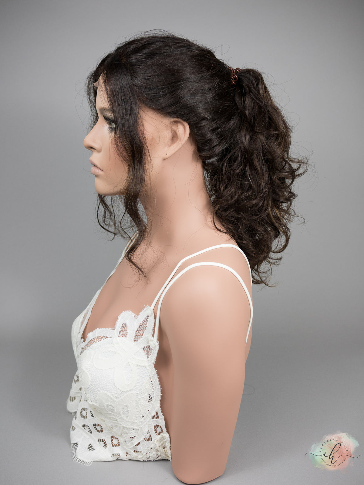 “LARK BALAYAGE" Premium Wig: Lace Top Pony Wig, Sz. S/M, 21"