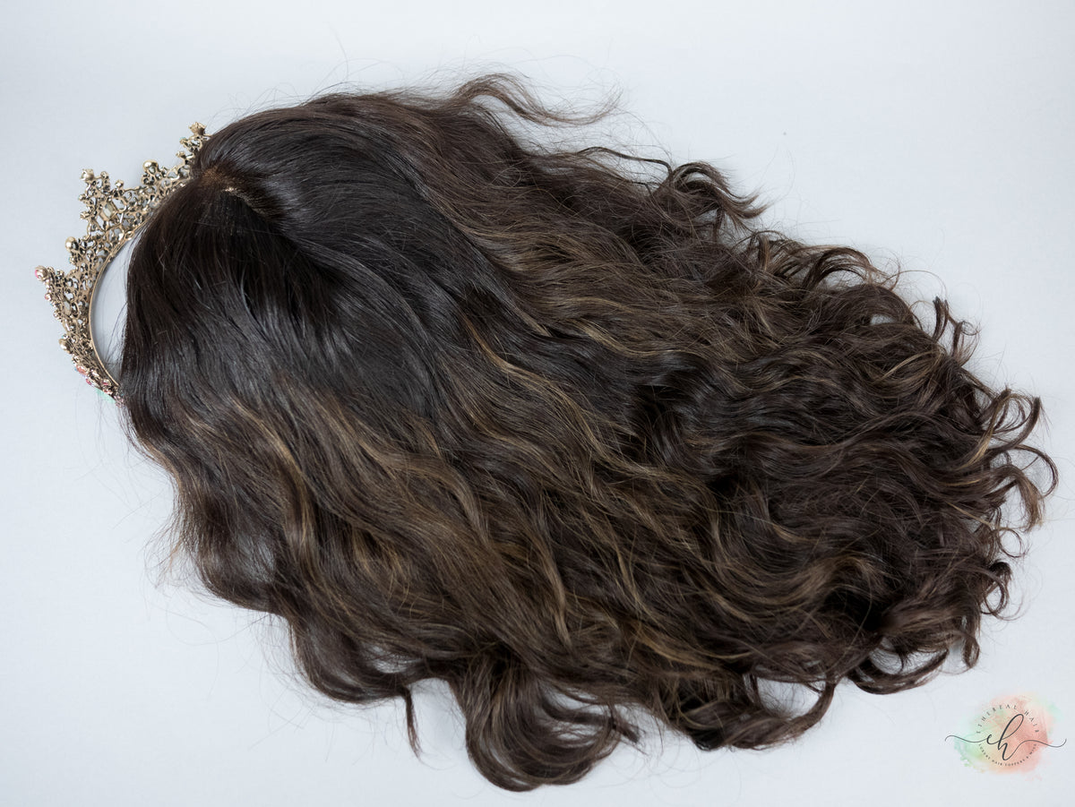 “LARK BALAYAGE" Premium Wig: Lace Top Pony Wig, Sz. S/M, 21"