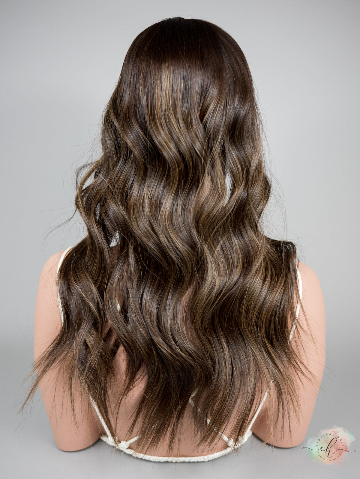 “LUNA BALAYAGE" Premium Topper: Silk Top, 6x7, 22"