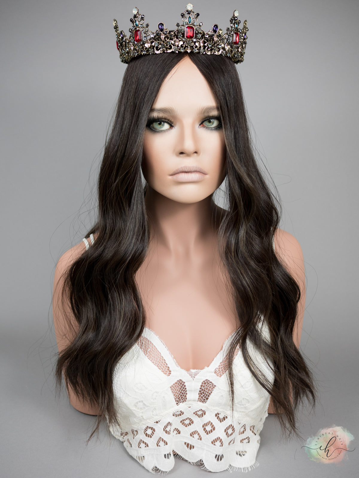 FINAL SALE “LARK HIGHLIGHT" Premium Topper: Silk Top, 7x8, 24"