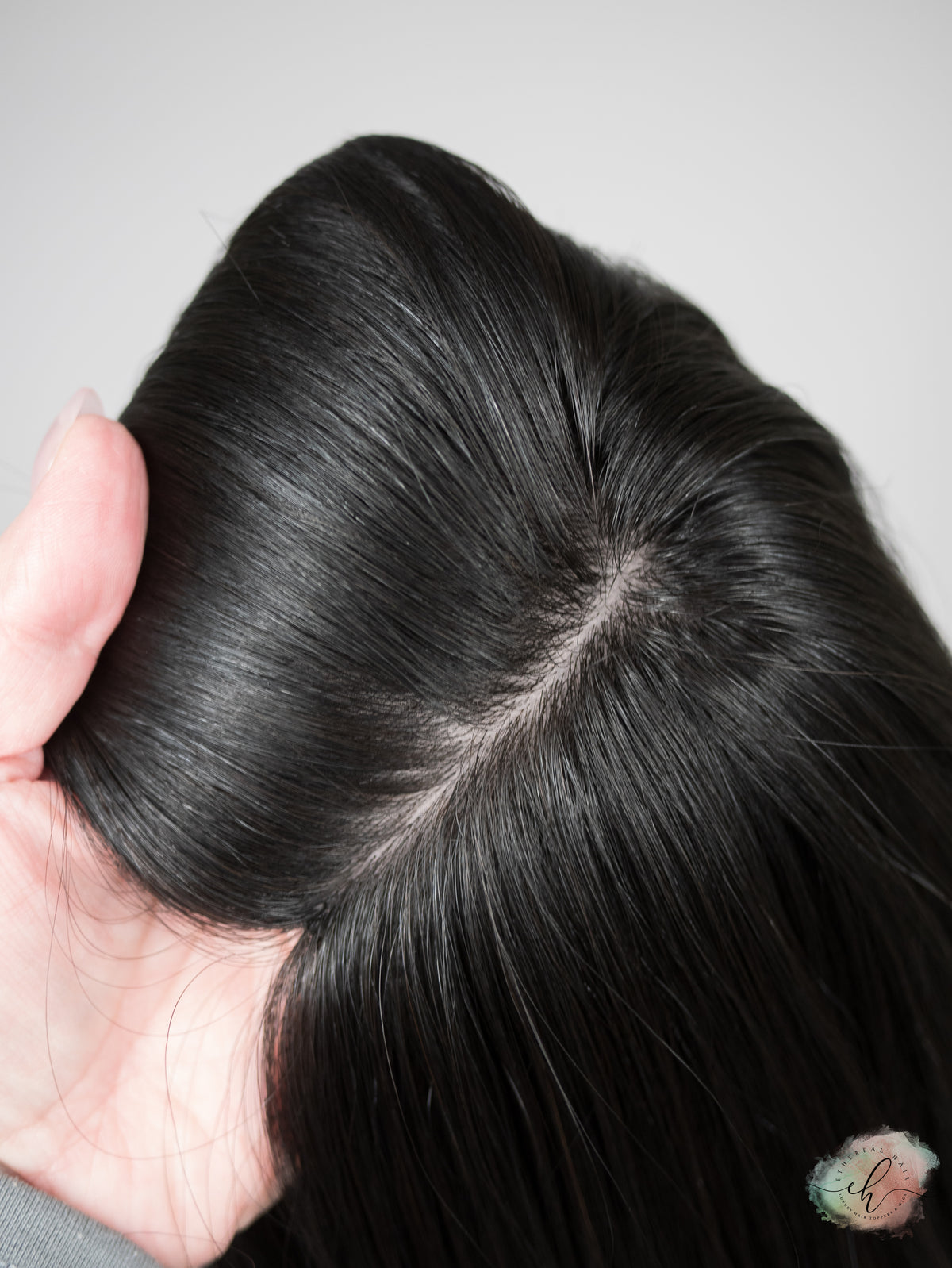 FINAL SALE “RAVEN" Premium Topper: Silk Top, 9x9, 28"